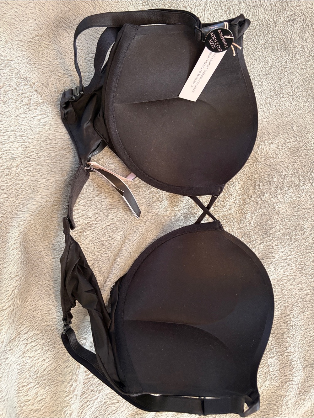 Victoria’s Secret Bombshell Black Push-Up Bra - Picture 4 of 4